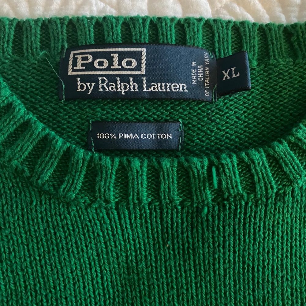 EUC Men’s XL RL sweater - Picture 2 of 2